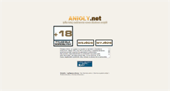 Desktop Screenshot of anioly.net
